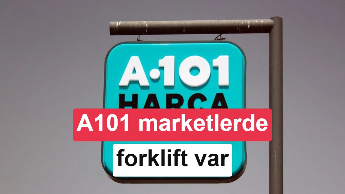 A101 marketler benzinli ATV ve forklift satacak