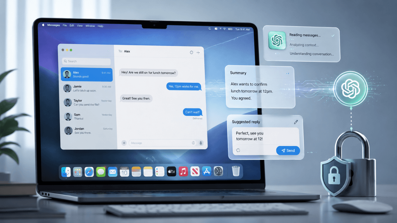 ChatGPT, Mac'te iMessage mesajlarını okuyup mesaj gönderebiliyor - Zolpix Blog