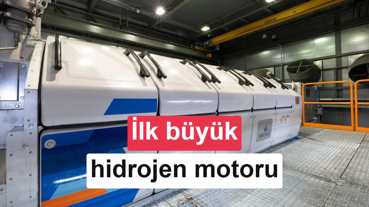 Dünyanın ilk büyük ölçekli hidrojen motoru hizmete girdi - Zolpix Blog