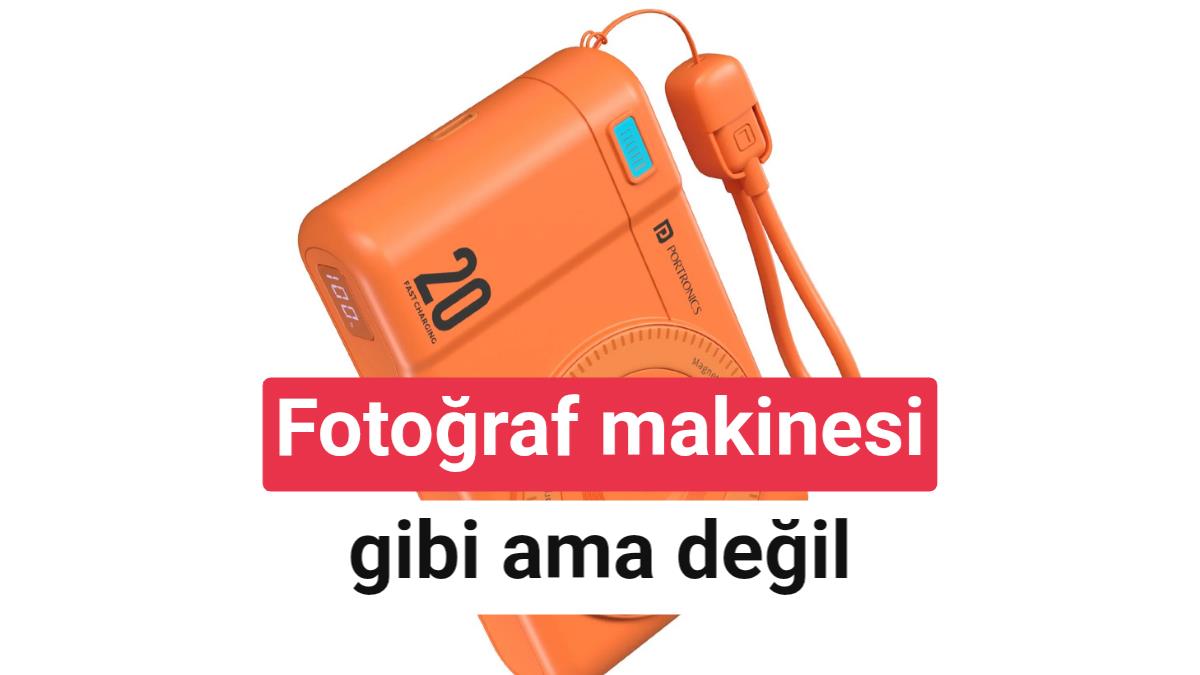 Fotoğraf makinesine benziyor ama powerbank - Zolpix Blog